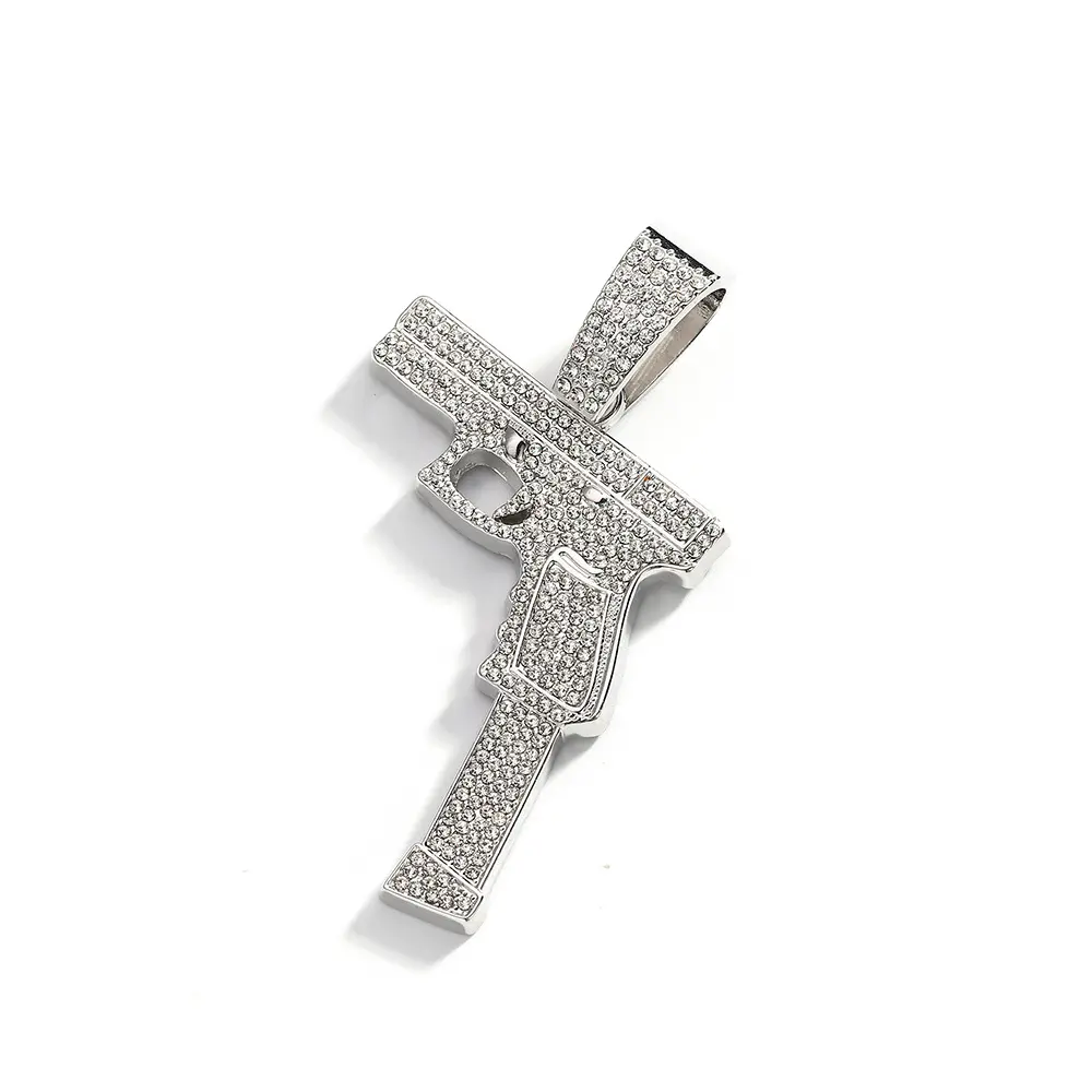 Silver single pendant (without chain)