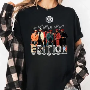 New Edition Tour Shirt, NE 4 Life TShirt, R And B Fans Merch, Concerts Shirts 2026