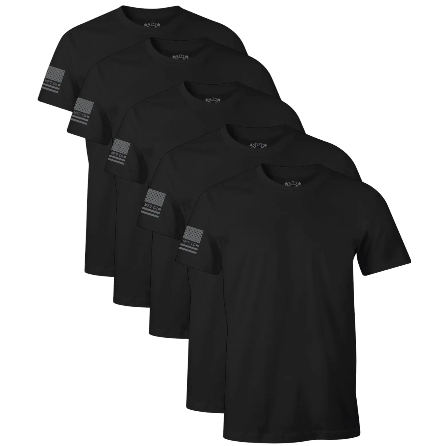 Howitzer Men's Patriotic Graphic Top in 100% Cotton, Casual Short-Sleeve Premium Fit with Tagless Neck and Double Needle Hem, Shortsleeve