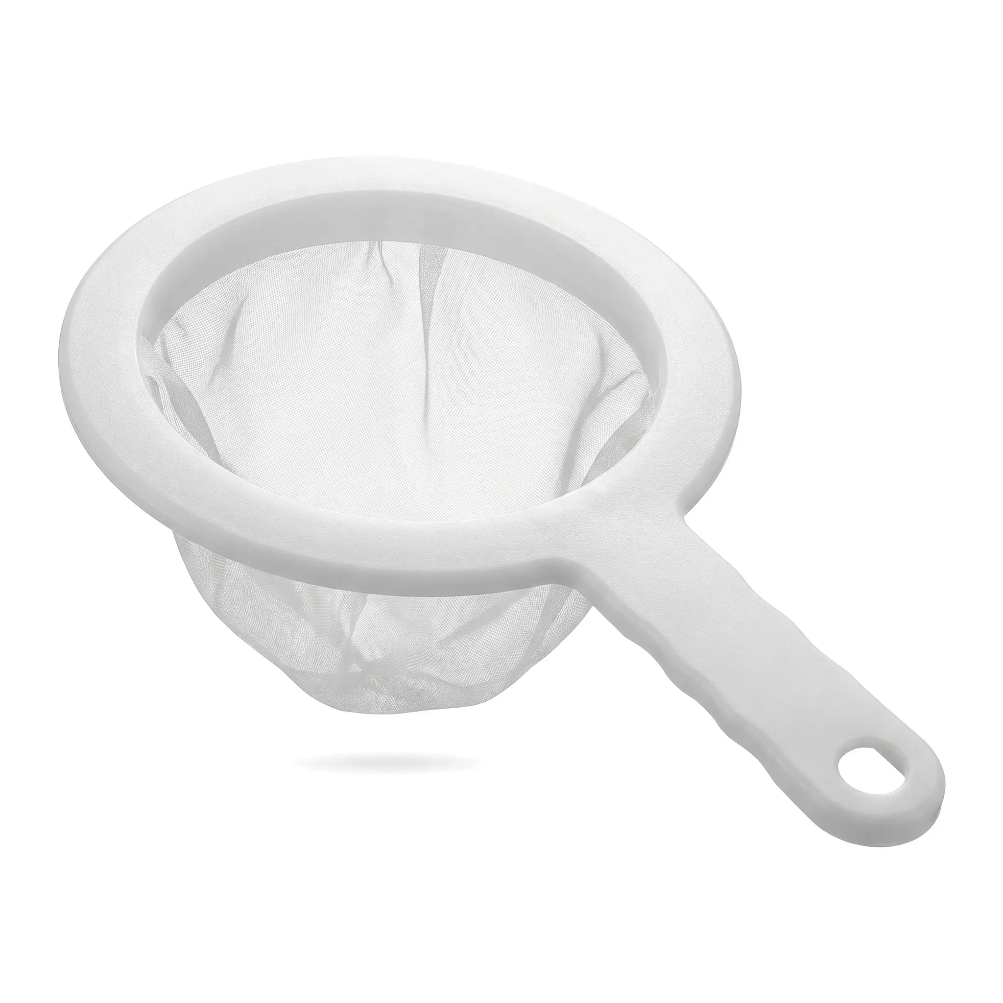 Kitchen Ultra-Fine Nylon Mesh Strainer, Count Plastic Filter Spoon for Soy Milk, Coffee, Milk, Yogurt and Juice, Food Colander Kitchenware, Kitchen Gadgets