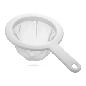 Kitchen Ultra-Fine Nylon Mesh Strainer, Count Plastic Filter Spoon for Soy Milk, Coffee, Milk, Yogurt and Juice, Food Colander Kitchenware, Kitchen Gadgets