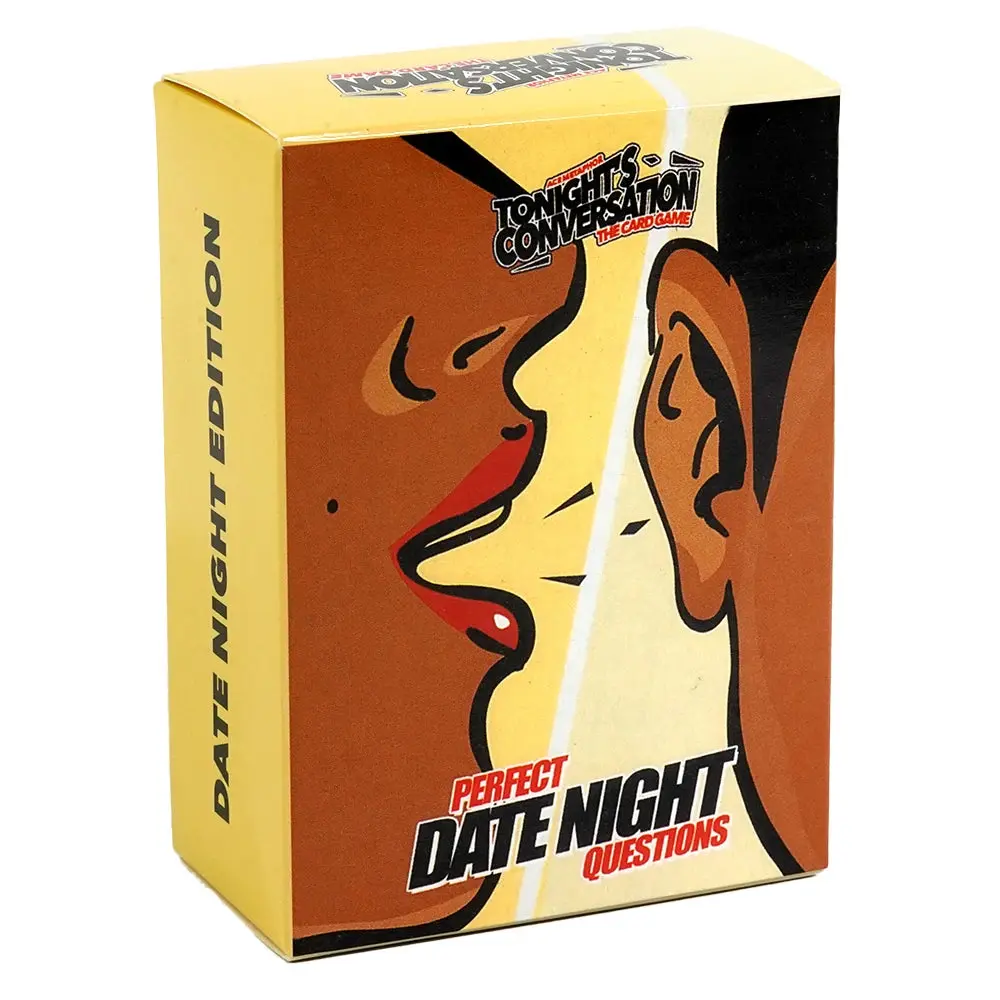 Tonight's Conversation Starter Card Game Date Night Edition over 100 Open-Ended Questions - TikTok Shop Tonight's Conversation Starter Card Game Date Night Edition over 100 Open-Ended Questions - TikTok Shop