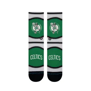 Stance NBA Mini Ball Hardwood Classics Poly Crew Socks - Boston Celtics