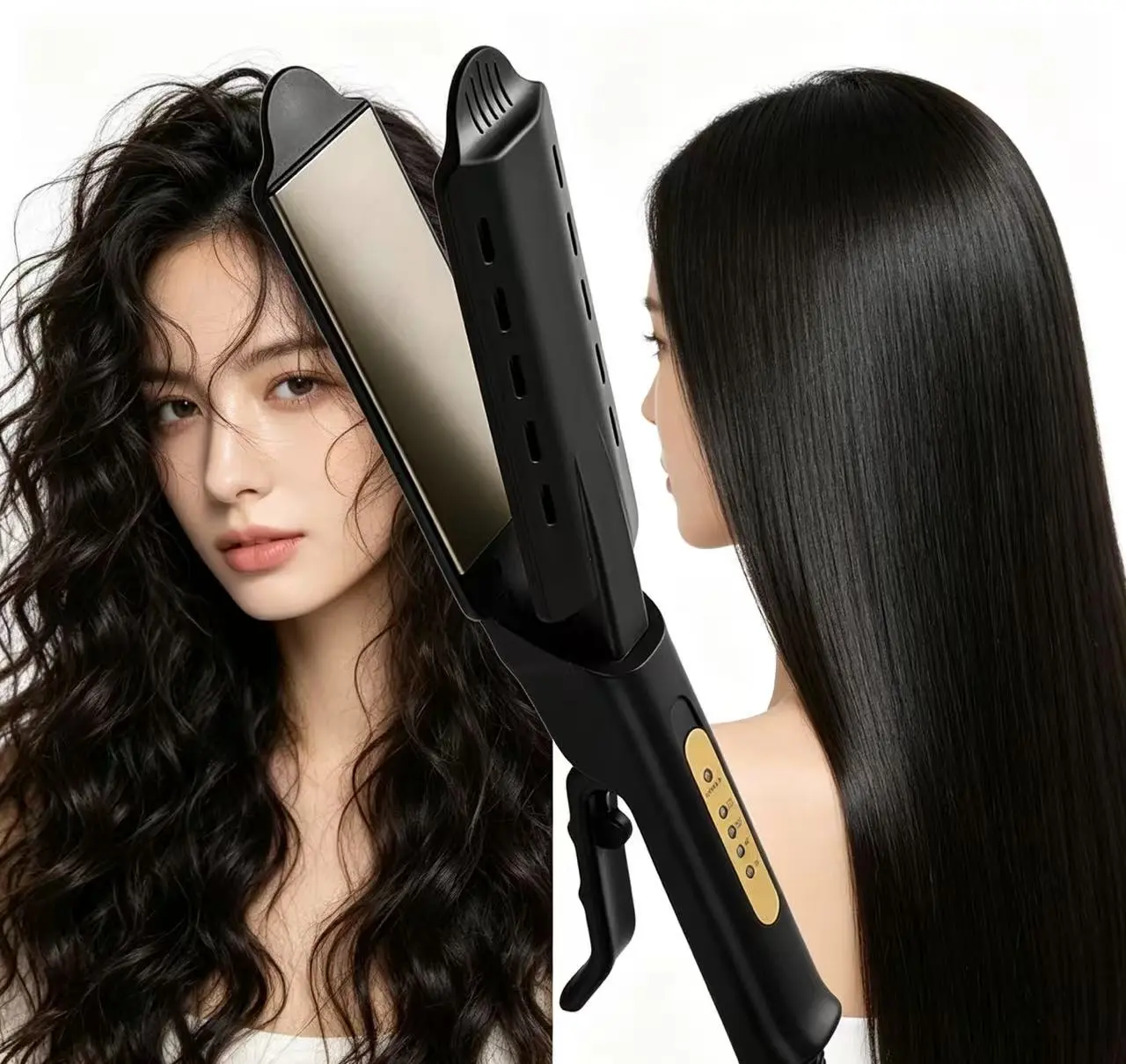 This Wide-Plate Flat Iron Cuts My Styling Time In HALF (No More 1 Hour Sessions!)