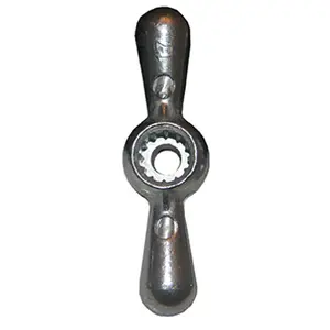 212 MAIN Larsen Supply 01-5097 Round Broach Hose Bibb Sillcock Tee Handle Metal Pipe Parts, Outdoor Hose Valves for Sailing Water Sports, Auto Parts Accessories - Pack of 6
