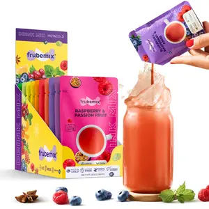 Real Fruit & Berries Blend Drink Mix – Honey Sweetened, Purée-Based Drink Mix | No Artificial Flavors | Sparkling Refreshers, Cocktails & Mocktails | Hot or Iced | Variety Pack