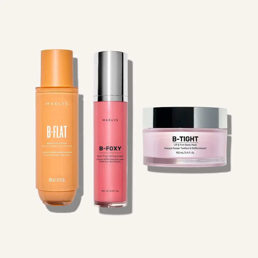 MAËLYS SEAMLESS SKIN Smoothing Bundle | Save $24 | Belly, Booty and Thigh Firming Creams