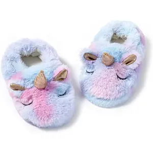 L-SOK021   Girls Cute Warm Slipper In Winter