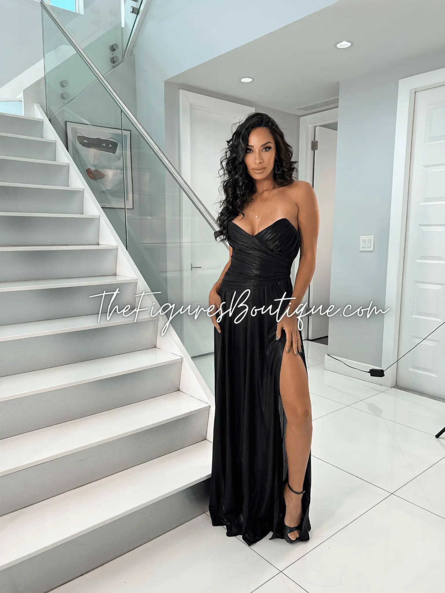 Simone's gala (Black) (Dress)