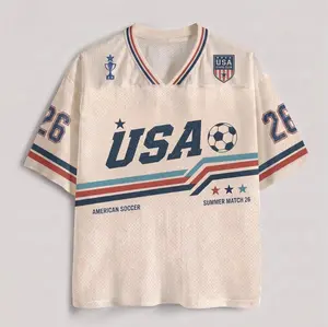 USA Soccer Jersey Shirt, Retro Stars Stripes Tee, Custom Name Number Jersey, Soccer Fan Game Day Gift