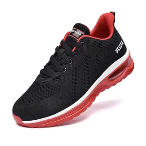 Lightweight Womens Walking Running Sneakers Air Cushion Shoes for Gym Tennis Sports