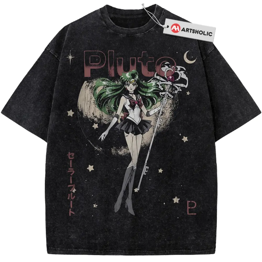 Setsuna Meiou Shirt, Pluto Shirt, Moon Shirt, Anime Shirt, Vintage T-Shirt