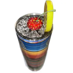 Over the top tumbler toppers