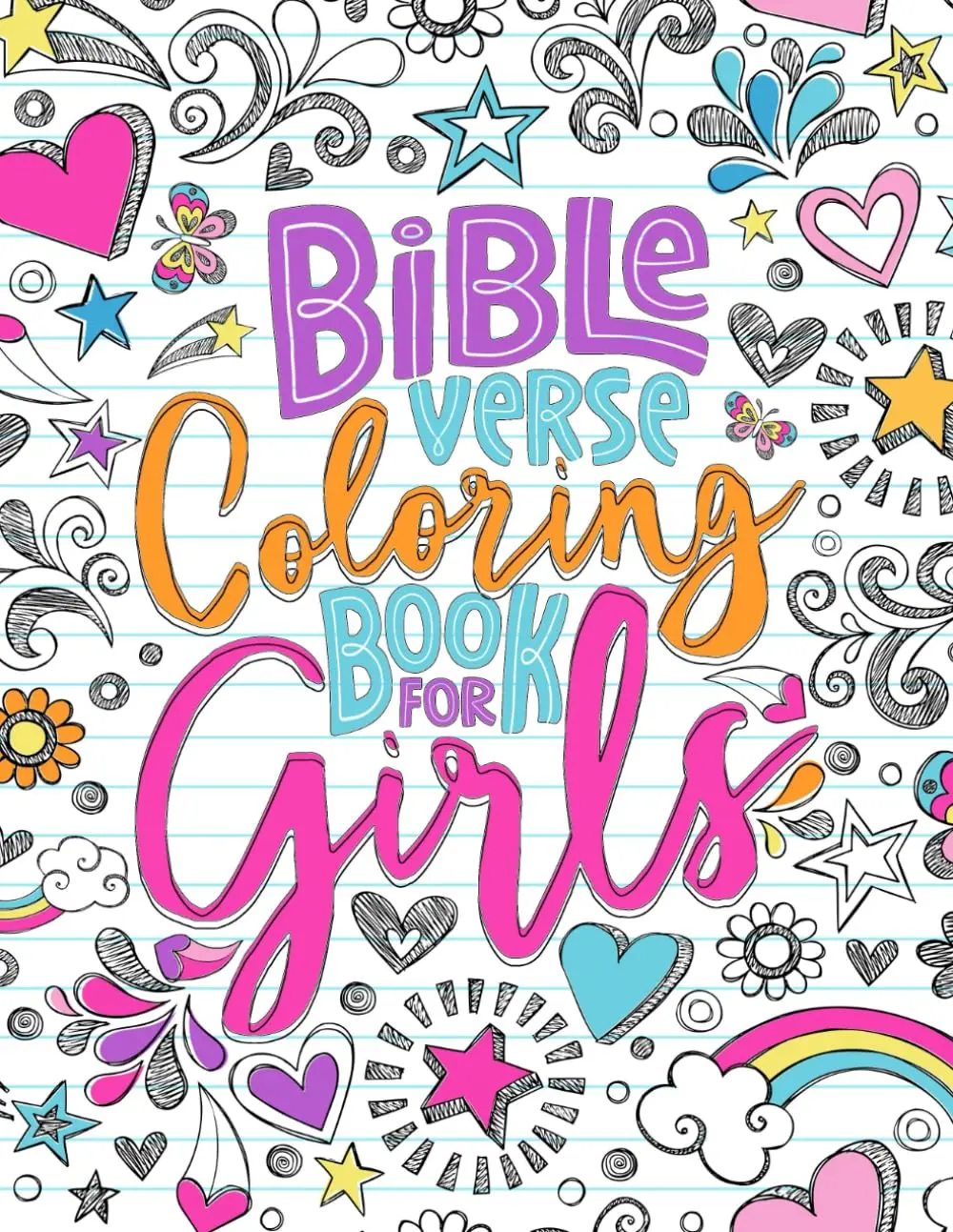 Bible Verse Coloring Book for Girls  Paperback – Coloring Book, May 25, 2020 by Inspired To Grace (Author)