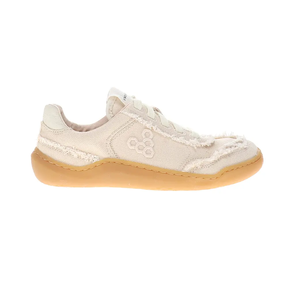 Vivobarefoot Womens Gobi Canvas Lace Up Sneakers Shoes Casual - Pink