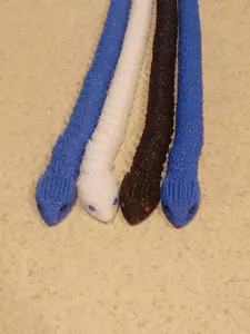 3D Printed Flexi Snake Fidget Toy - 11" Articulated PETG Sensory Toy | Multiple Colors Available
