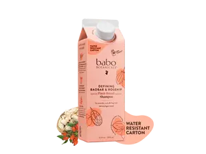 Babo Botanicals Defining Baobab & Rosehip Shampoo – Made with Plant-Based Ingredients – For Extra Dry, Curly & Frizzy Hair – Dermatologist Tested – 12 fl oz (355 ml)