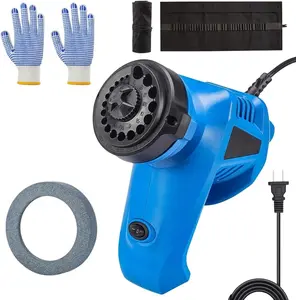 Drill Bit Sharpener, Power Drill Bit Sharpeners for  Bits (1/8-15/32inch), Multipurpose Twist Drill Bit Sharpener  with Grinding Wheel