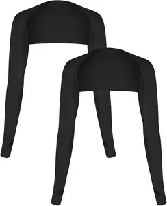 2-Pack Cooling Arm Sleeves with Fingerholes - UPF 50+ Sun Protection for Golf, Driving, Fishing, and Outdoor Sports - Breathable & Moisture-Wicking