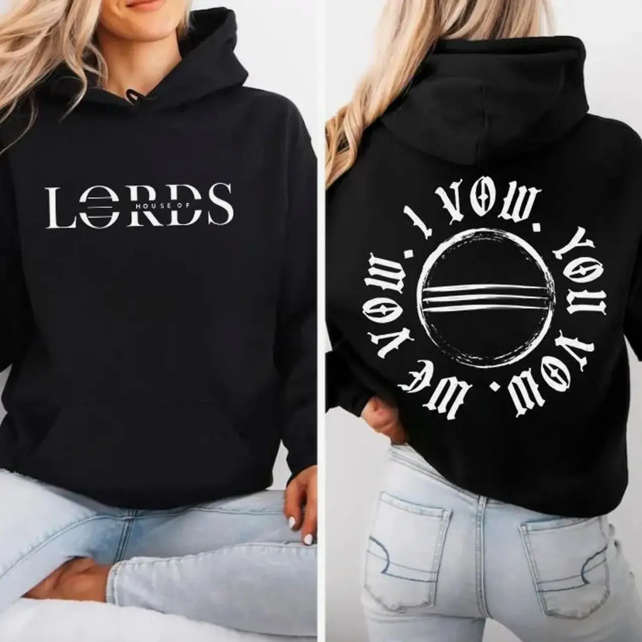 Lords Series Book Sweatshirt, I Vow You Vow We Vow, Dark Romance Shirt A