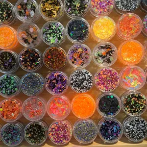 HALLOWEEN HAIR GLITTER MYSTERY 5 PACK