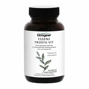 ESSENZ PROSTA VIT Prostate Support Supplement for Men, Zinc & Vitamin B6 Herbal Capsules, Support Urinary Tract, Bladder Comfort & Male Vitality, 60 Capsules