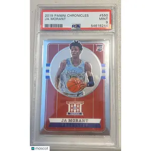 2019-20 Panini Chronicles #550 Hometown Heroes Ja Morant RC Graded PSA 9 ROOKIE