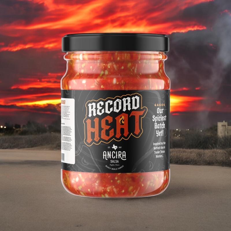 Ancira Salsa’s Record Heat Salsa Sauce Dip
