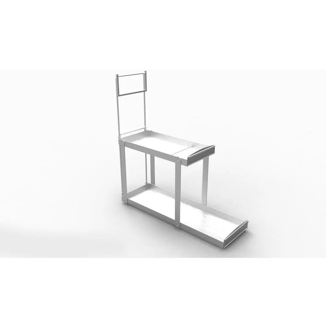 FixtureDisplays® 7 X 21.6 X 24" Two-tiered Metal Retail Coutertop Beverage Display Rack 11505-NF