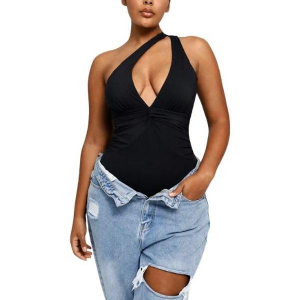 Shapellx Smart Sculpt Ruched Twist-Front Shaping Swimsuit for Women One Piece Bathing Suit Multiple ways to wear Swimwear