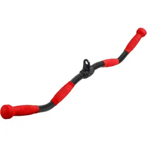 V-shaped Bar Straight Rotating Bar Curl LAT Pull Down Bar D Handle Double D Row Handle With PU Grip Environmentally Odorless, Lat Pulldown Attachments  Machine Attachment for Home Gym