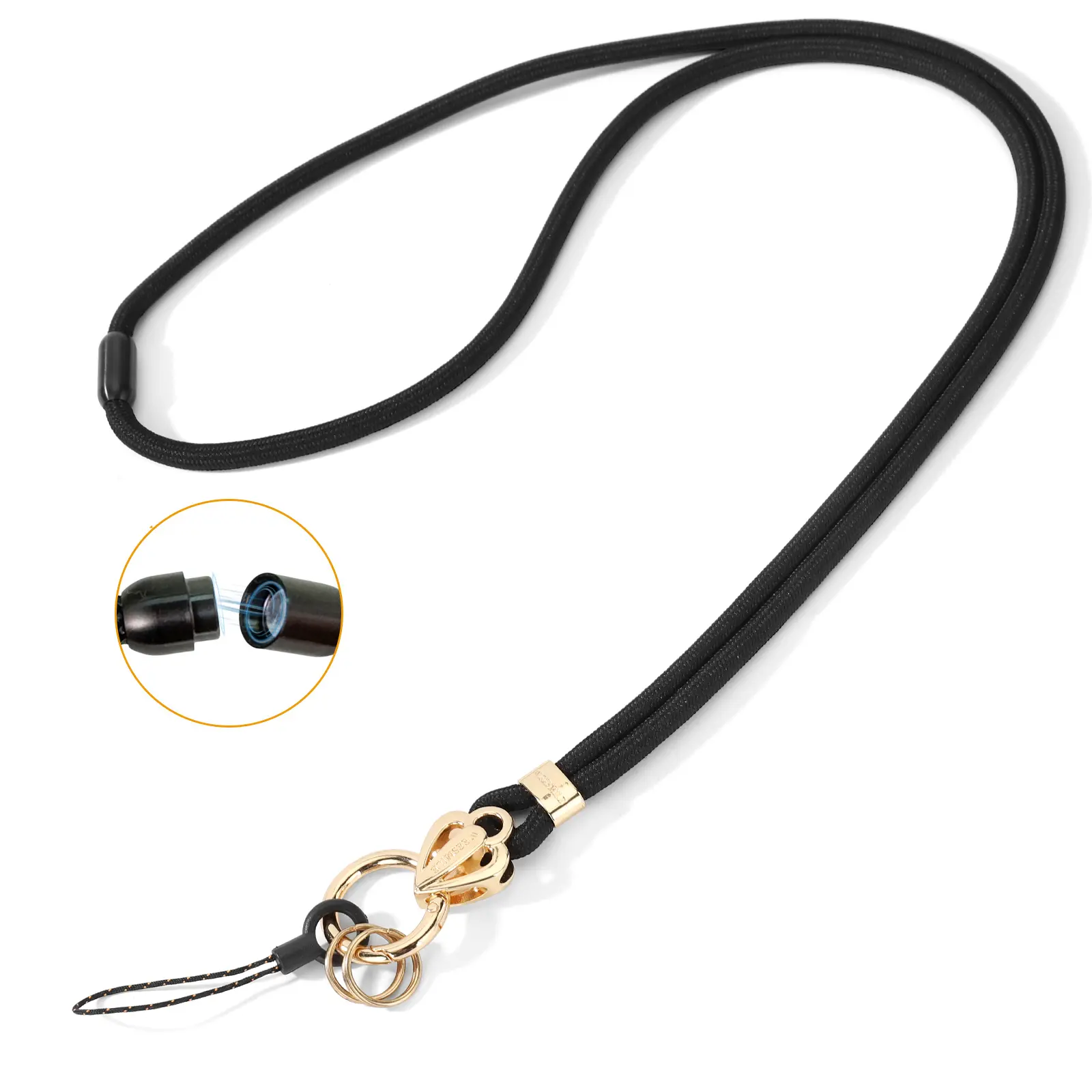 Breakaway Lanyards for Women | Lanyard for ID Badge Holder with Safety Breakaway Buckle | Neck Lanyard for Teachers keychain