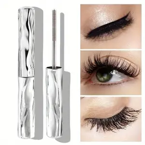 Buy One Get One Long-Lasting Waterproof, Voluminous Lengthening Mascara, Volumizing Curling Lash Balm, Smudgeproof All-Day Wear, Non-Drip Formula, Fluffy Lashes Mascara