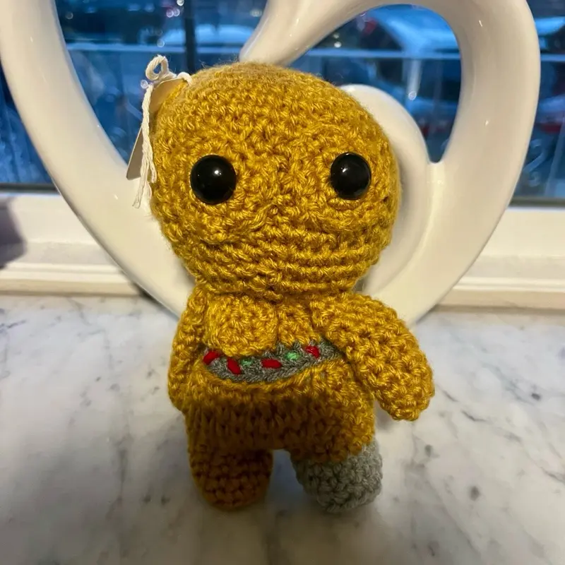 Handmade Golden Droid
