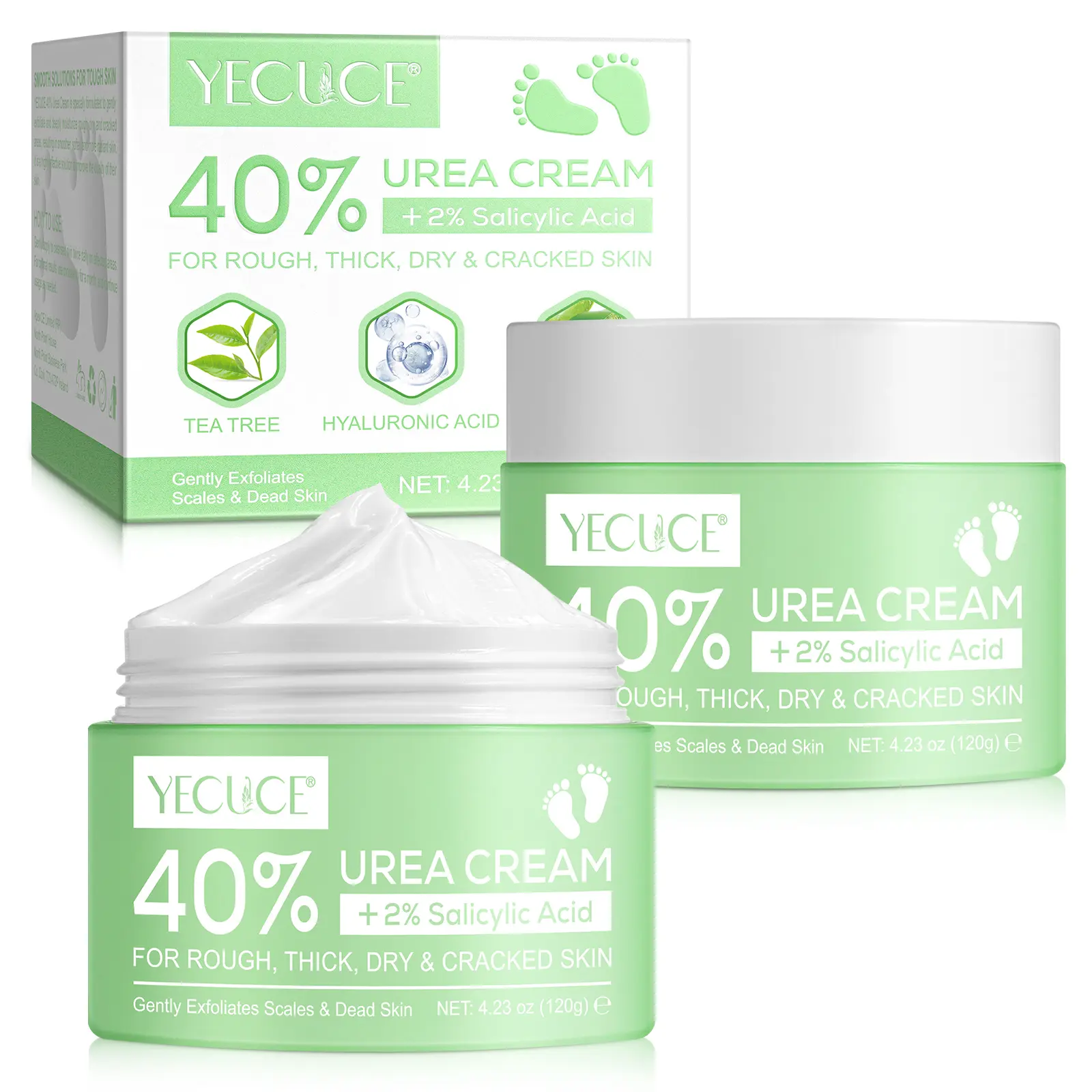 Urea Cream 40% plus Salicylic Acid 2%(120g)*2