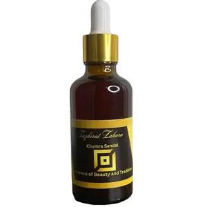 Khumra Khumra Fragrance - Scented Aroma in Clear Bottle with Gold Cap and Yellow Label