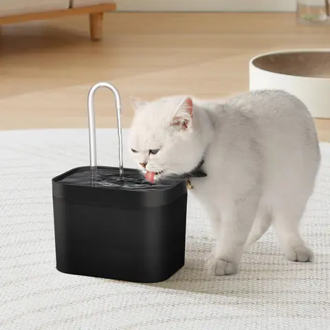 1.5L Large Capacity Pet Water Fountain, Automatic Circulation Filter Pet Drinking Fountain, Pet Drinking Supplies, Automatic Water Bowl