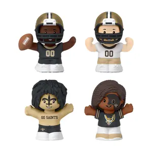 New Orleans Saints 4-Piece NFL Little People Collector Set