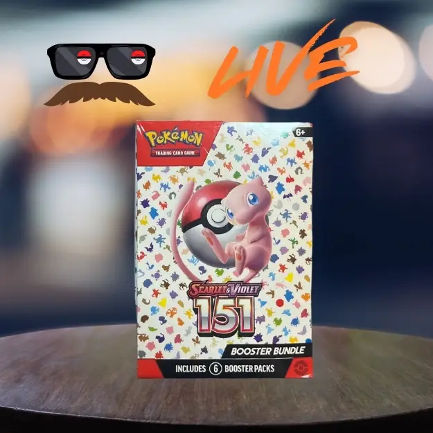 Pokemon Scarlet & Violet 151 Booster Bundle - 6 Booster Packs