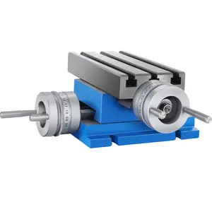 VEVOR Milling Working Table - 7.3 X 4 Inch Worktable - Compound Slide Table Milling Working Cross Table Machine for All Drill Stands Bench Drilling Milling Machine (7.3" X 4")
