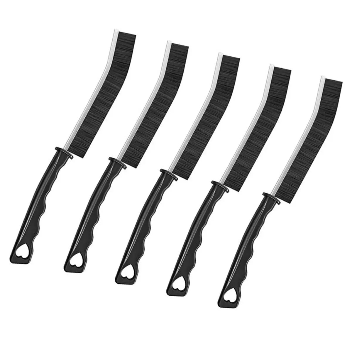 5Pcs Crevice Cleaning BrushHard Bristle Gap Brush Multifunctional forBathroom Household Kitchen Tiles WindowCrevice Cleaning Tool, Dusting