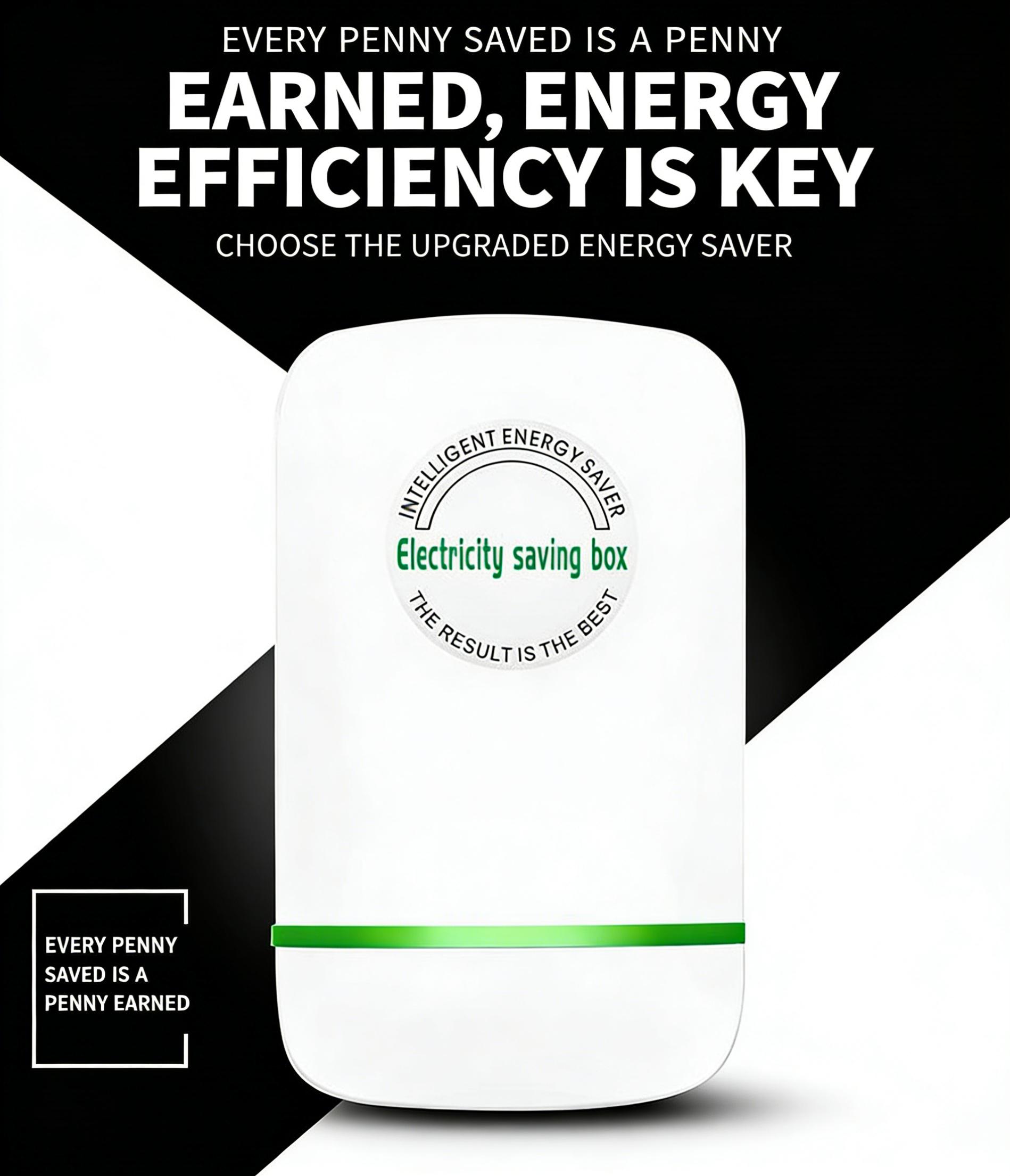 $2026 New Updated Plug-In Power Box Equipped with US Standard Plug, Universal Wide Voltage Design, Global 90-250V AC Input Compatible, Multi-Scene Portable Power Adapter for Home & Outdoor Use