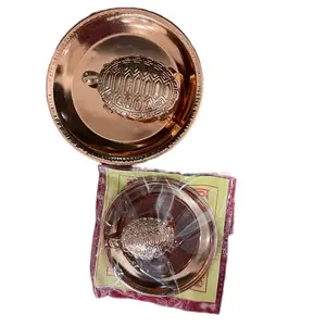 Tortoise with plate decor