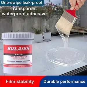 100g Waterproof Anti Leak Sealer, Quick Dry Adhesive, Strong Adhesive, Transparent Water Sealant for Bathroom Kitchen Window Sill Roof Exterior, Durable Repair Solution