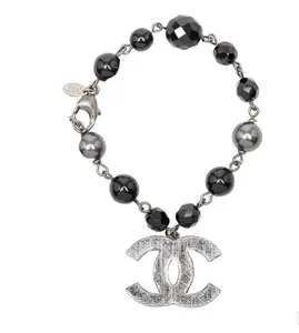 Pre-owned CHANEL 1 Small Leather Goods Bracelet GZ