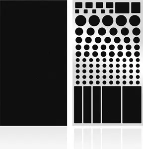 LED Light Blocking Stickers - 2 Sheets