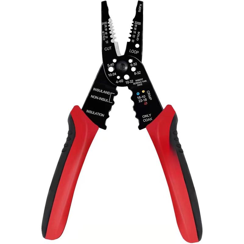 WG-015 Professional 8-inch Wire Stripper/wire crimping tool, Wire , Wire Crimper,  Stripper, Wiring Tools and Multi-Function Hand Tool.