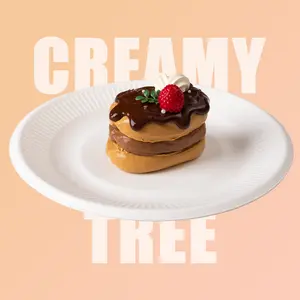 Creamy Tree Chocolate Sandwich Cookie Squishy Toy