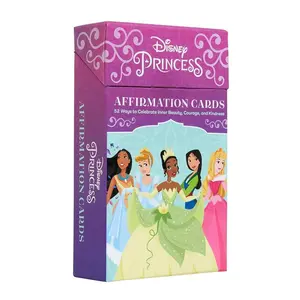 Disney Princess Affirmation Cards: 52 Ways to Celebrate Inner Beauty, Courage, and Kindness (Children's Daily Activities Books, Children's Card Games Books, Children's Self-Esteem Books)