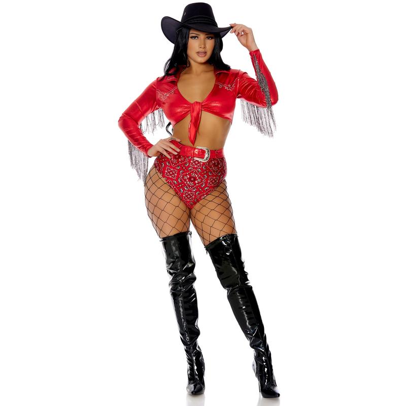 Rodeo Fever Sexy Cowgirl Costume
